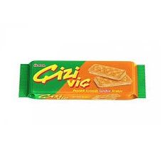 Ulker Cizivic Peynir Kremali Sandvic Kraker Cheese Cream Sandwich Crackers Pack 82g