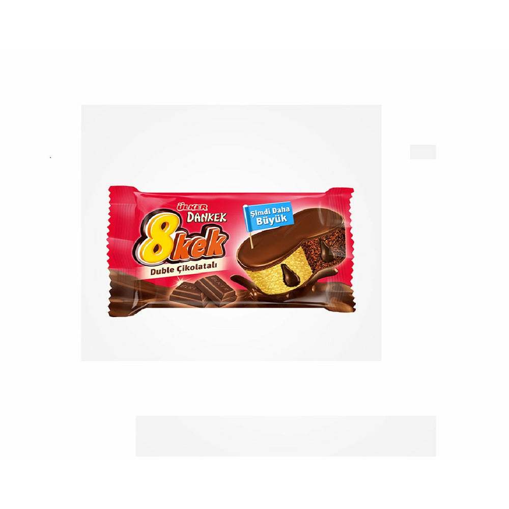 Ulker Dankek 8 Kek Duble Cikolatali Chocolate Cake 55g
