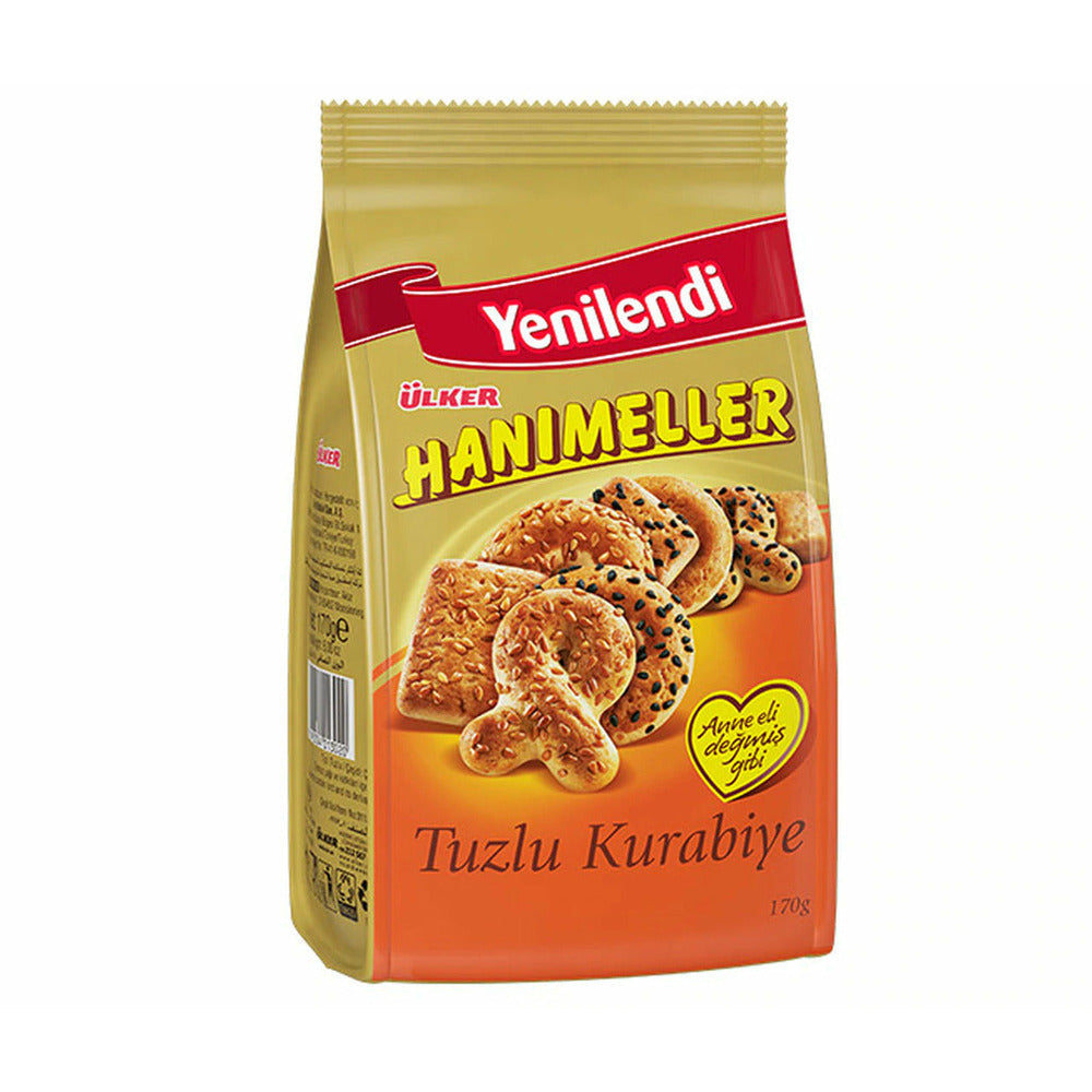 Ulker Hanimeller Assorted Salty Cookies Bag Pack 170g