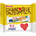 Ulker Paylasmalik Kremali Sandvic Biskuvi Cream Filled Biscuit Pack 4x61g