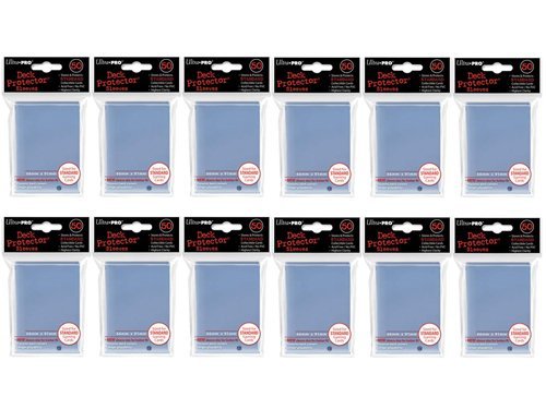 Ultra Pro Standard Deck Clear Protector Sleeves (600-Count) – 66mm x 91mm for MTG, Pokemon & More