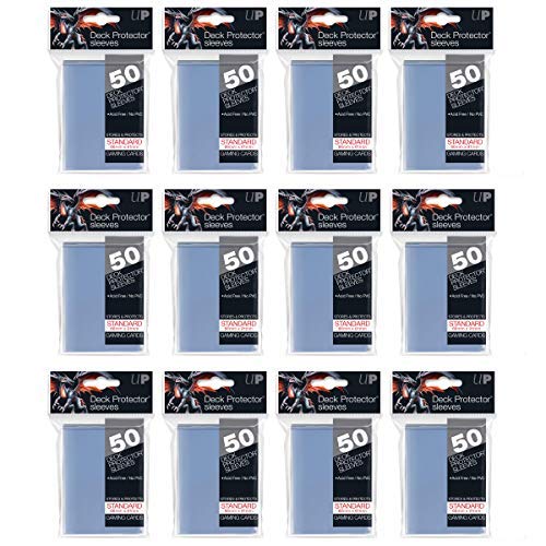 Ultra Pro Standard Deck Clear Protector Sleeves (600-Count) – 66mm x 91mm for MTG, Pokemon & More