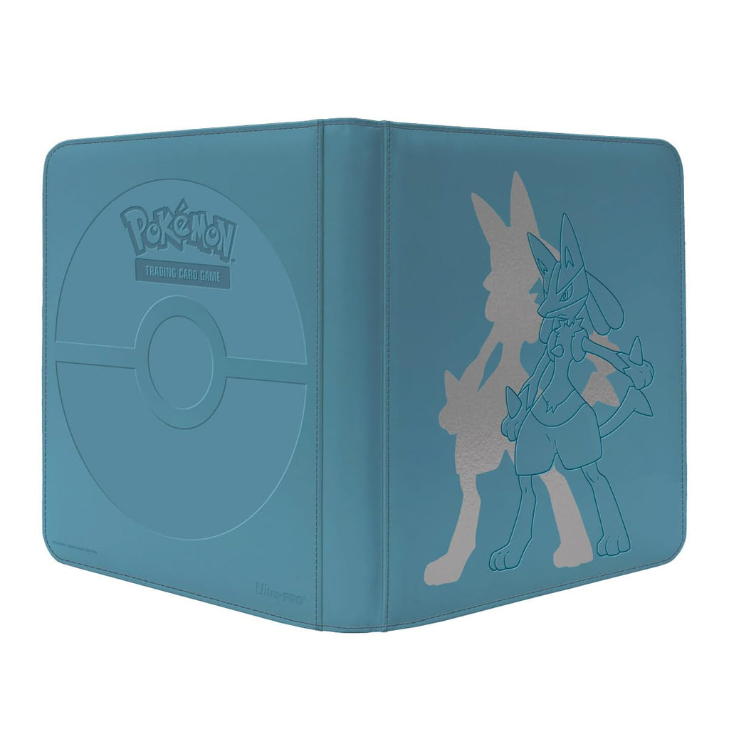 Ultra Pro Lucario 12-Pocket Zippered PRO Binder | Pokemon TCG Accessory