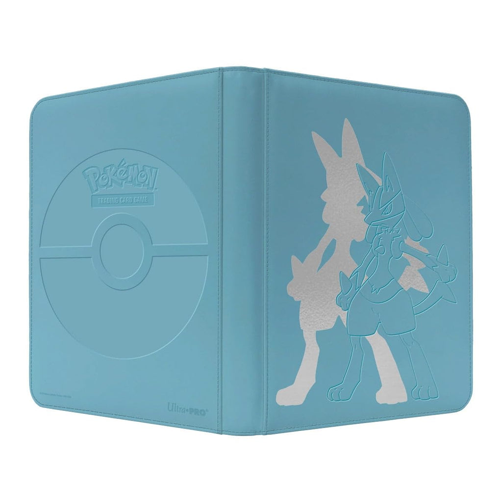 Ultra Pro Lucario 9-Pocket Zippered PRO Binder | Pokemon Elite Series TCG Accessory