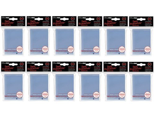 Ultra Pro Standard Deck Clear Protector Sleeves (600-Count) – 66mm x 91mm for MTG, Pokemon & More