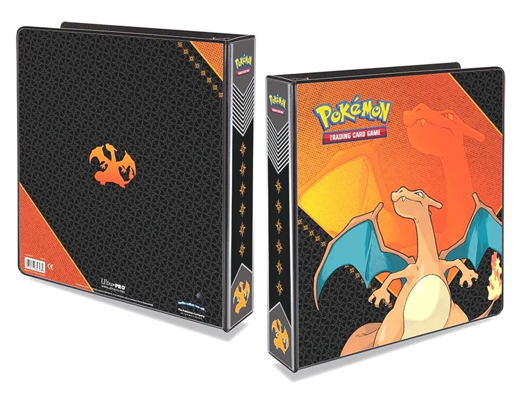 Ultra Pro Pokemon Charizard Album - 2in 3-Ring Binder for Standard Card Pages