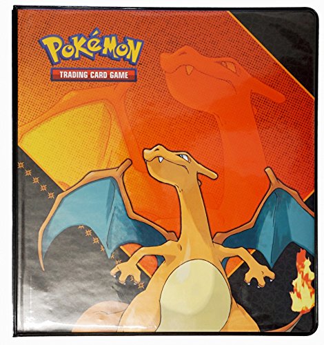 Ultra Pro Pokemon Charizard Album - 2in 3-Ring Binder for Standard Card Pages