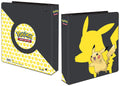 Ultra Pro Pokemon Pikachu 3-Ring Album, 2-Inch D-Ring, 9-Pocket Pages - Durable