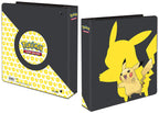 Ultra Pro Pokemon Pikachu 3-Ring Album, 2-Inch D-Ring, 9-Pocket Pages - Durable