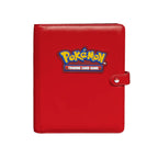 Ultra Pro Pokemon Premium 4-Pocket Snap Binder - Red | Trading Card Accessory