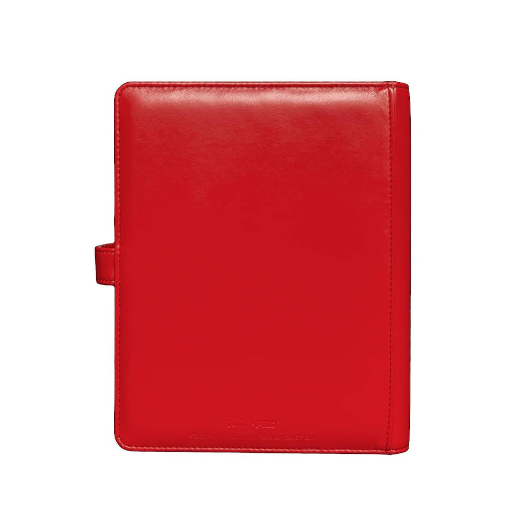 Ultra Pro Pokemon Premium 4-Pocket Snap Binder - Red | Trading Card Accessory