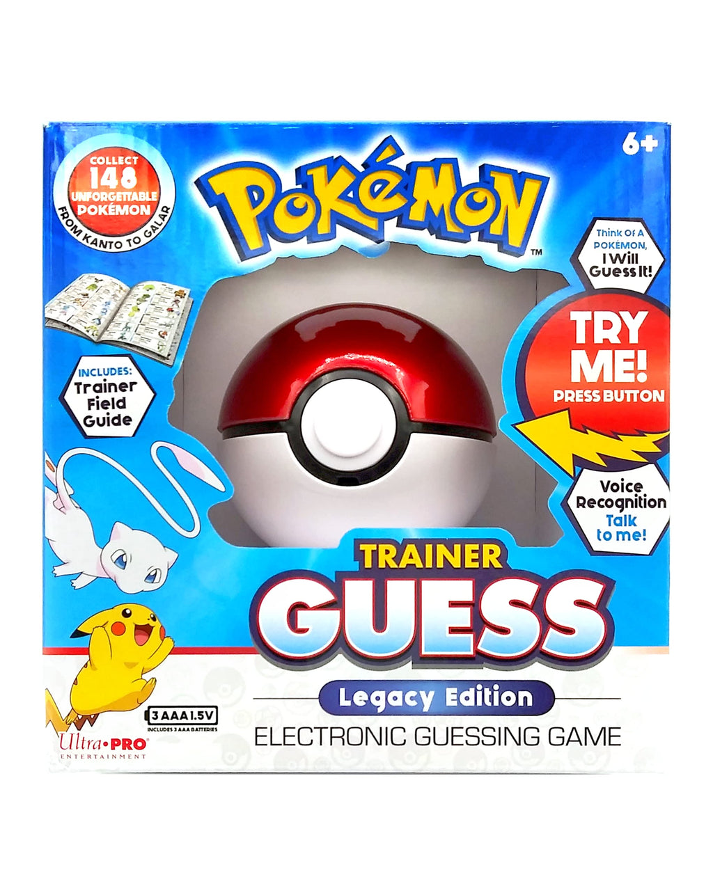 Ultra Pro Pokemon Trainer Guess Legacy Edition — Voice-Driven Pokemon Guessing Brain Game