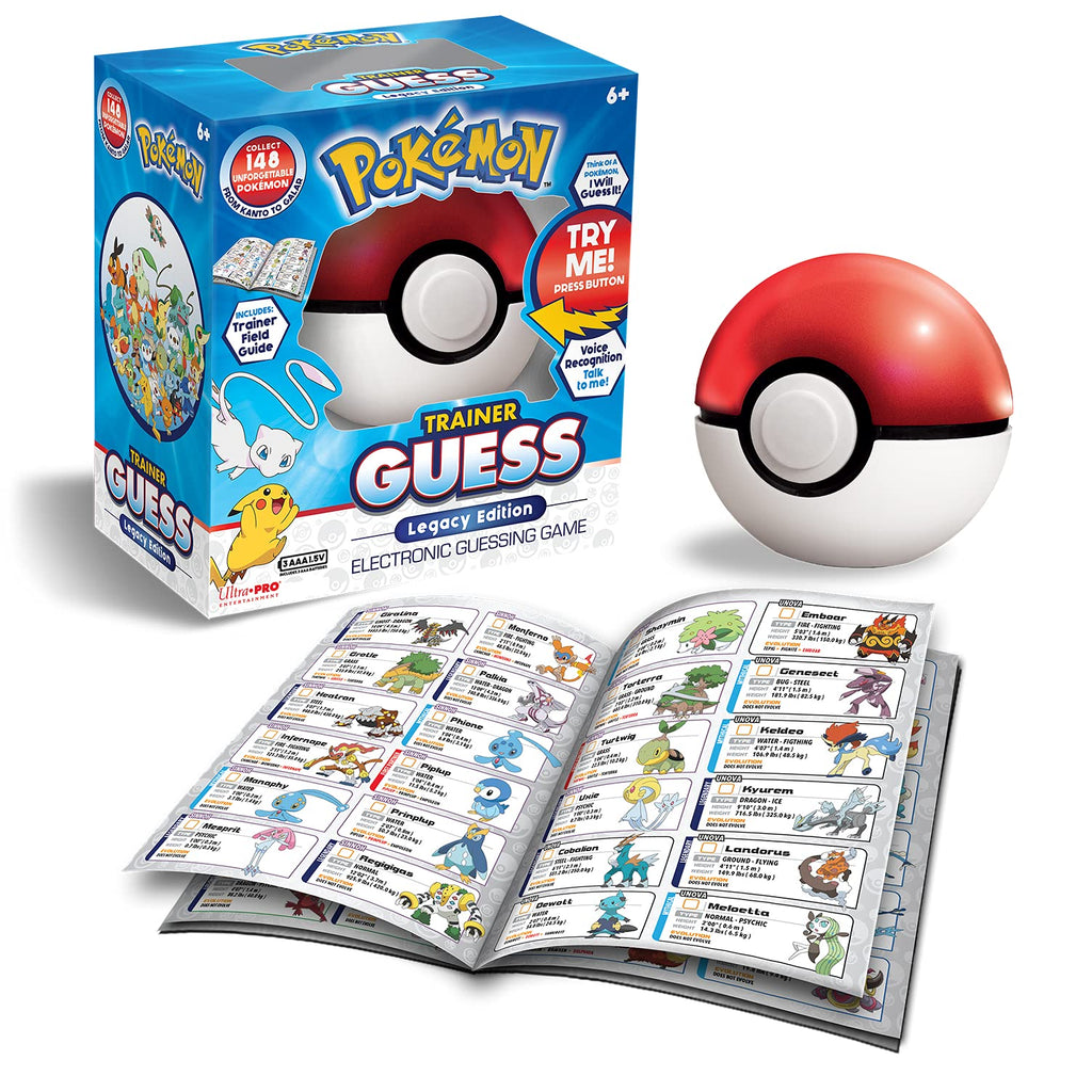 Ultra Pro Pokemon Trainer Guess Legacy Edition — Voice-Driven Pokemon Guessing Brain Game