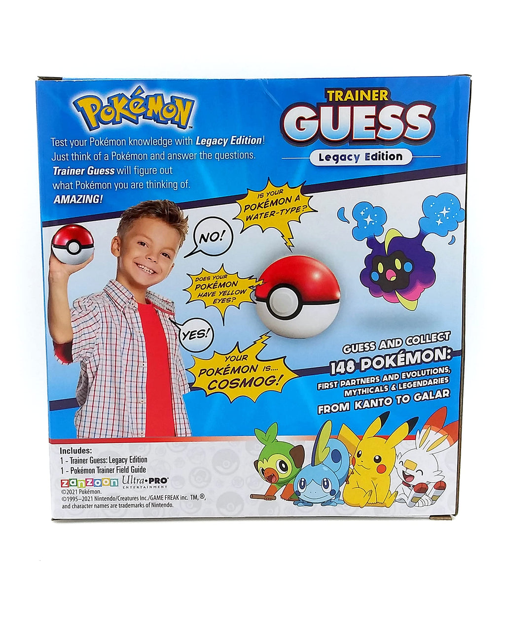 Ultra Pro Pokemon Trainer Guess Legacy Edition — Voice-Driven Pokemon Guessing Brain Game