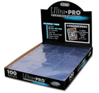 Ultra Pro 9-Pocket Pages Platinum Series – 100 Card Sleeves for Trading Cards, Baseball & Pokemon
