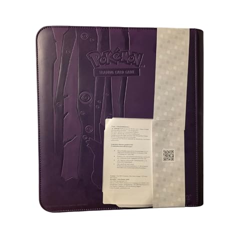 Ultra PRO Zippered PRO Binder 12-Pocket Pokemon Elite Series Gengar