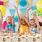 umoni Teddy Bear Tablecloth 2PCS – Rectangle Brown Bear Theme Party Decor for Baby Showers & Teddy Bear Birthdays