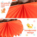 Umoni 10Pcs Cat Honeycomb Centerpieces | Kitten Party Decorations & Cat Theme Party Supplies
