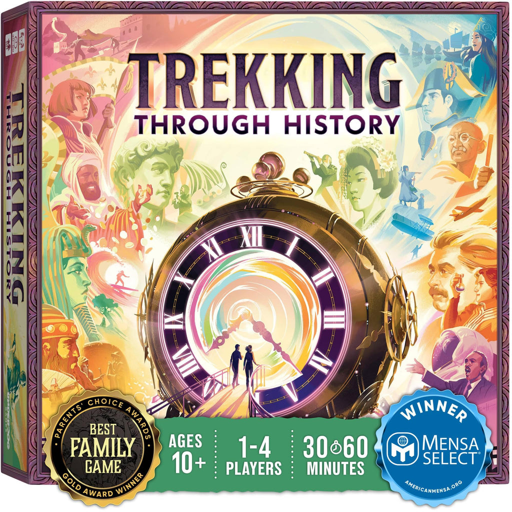 Underdog Games Trekking Through History — Award-Winning Family Board Game (Ages 10+)