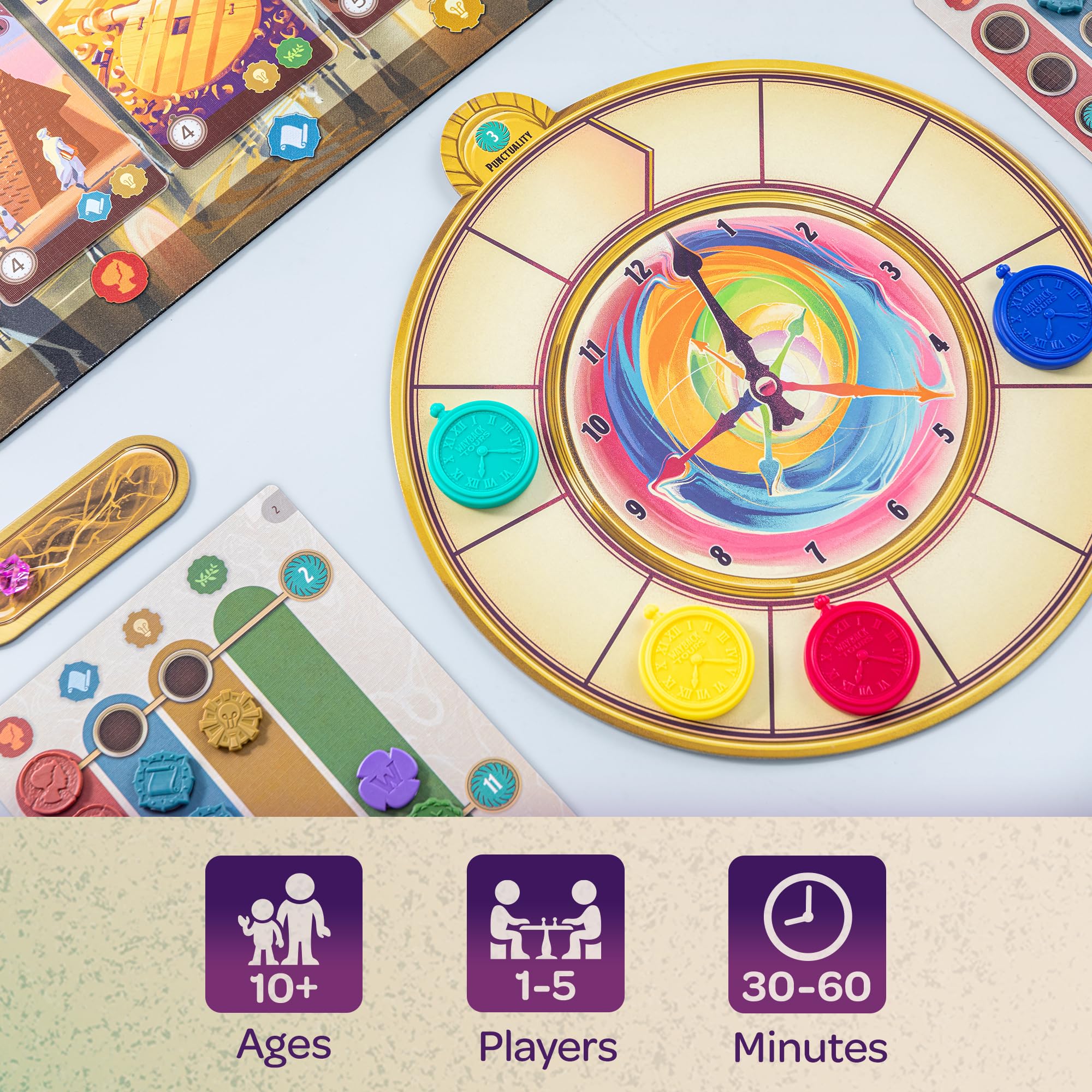 Underdog Games Trekking Through History — Award-Winning Family Board Game (Ages 10+)