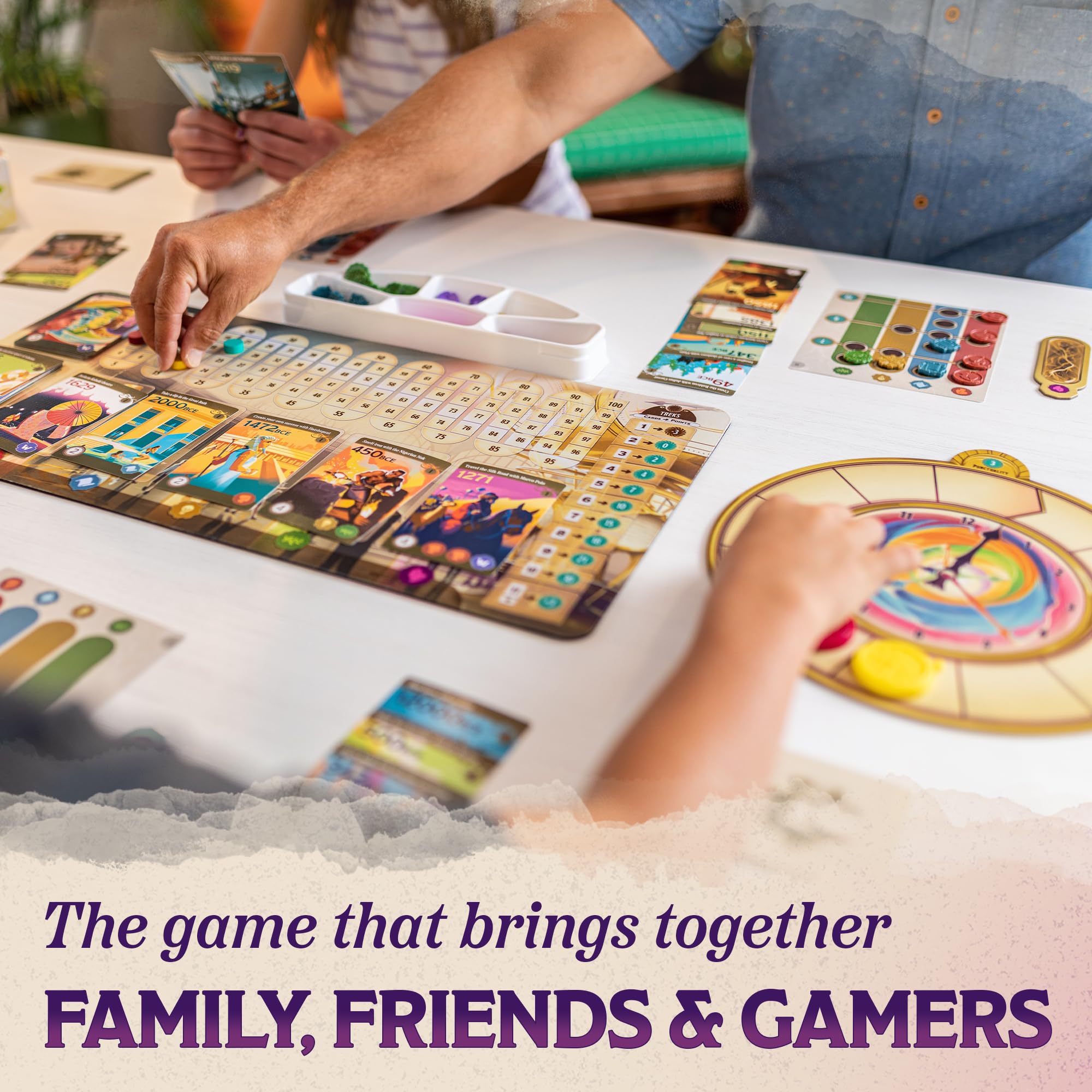 Underdog Games Trekking Through History — Award-Winning Family Board Game (Ages 10+)