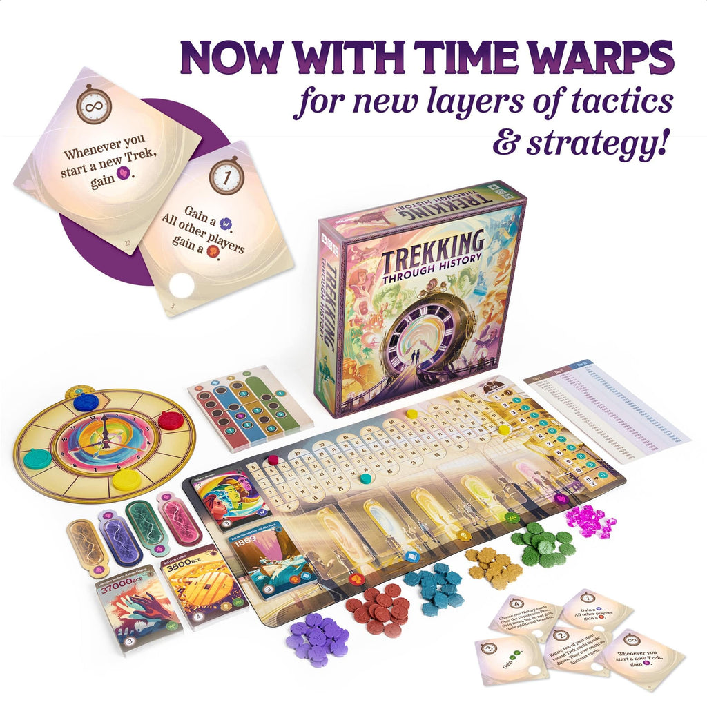 Underdog Games Trekking Through History — Award-Winning Family Board Game (Ages 10+)