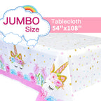 Unicorn Birthday Party Supplies Set – All-in-One Decor Kit with Plates, Cups, Napkins & More | Best Value