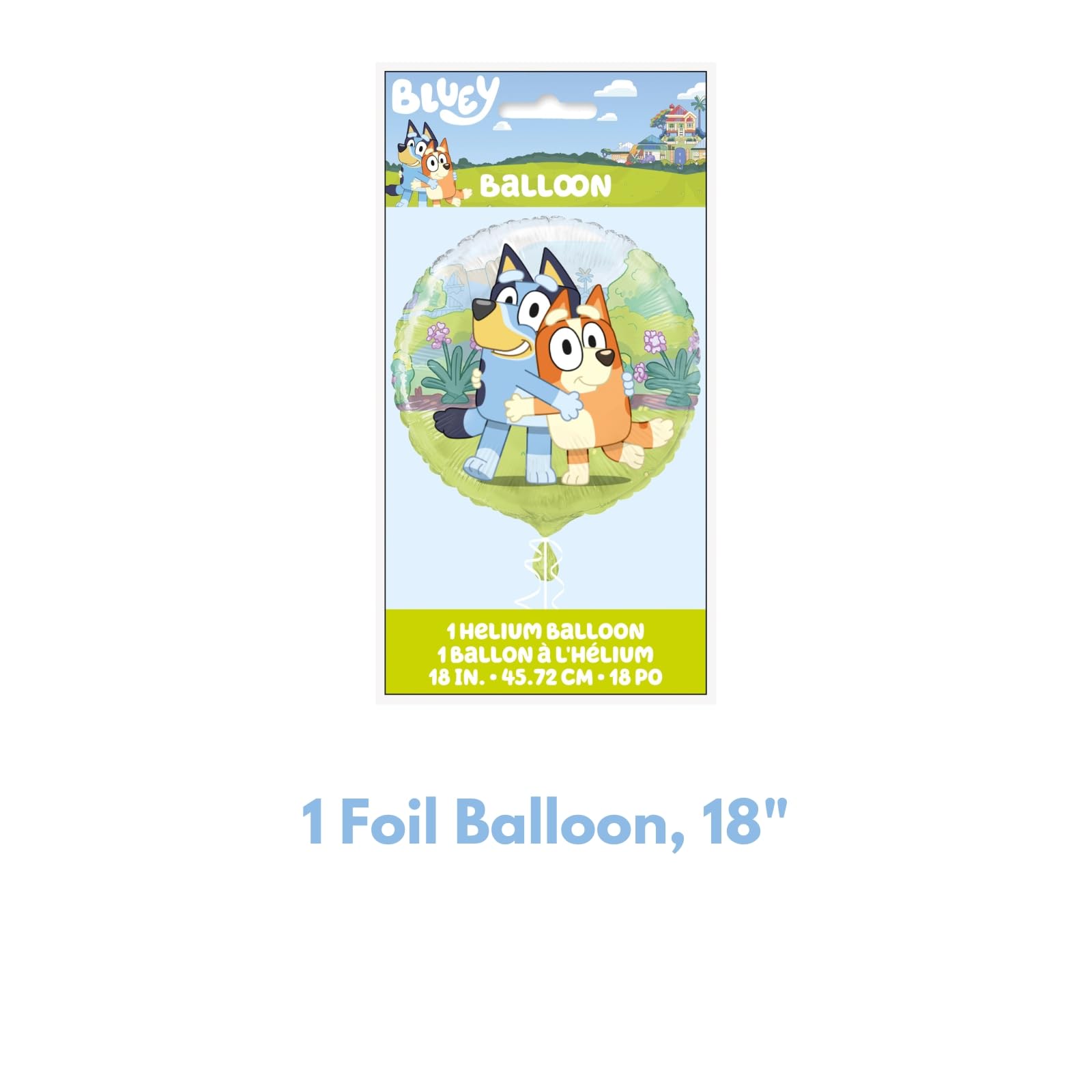 Unique Bluey Balloons Bundle – Latex & Foil Balloons for Bluey Birthday Parties