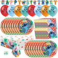 Unique Lilo and Stitch Birthday Decorations for 16 | Banner, Table Cover, Balloons, Plates & Napkins | Officially Licensed