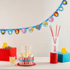 Unique Paw Patrol Large Jointed Banner (1 Pc.) - Colorful Kids Birthday Decoration