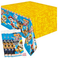 Unique Paw Patrol Birthday Decorations – Rectangular Tablecloth (Pack of 3) & Sticker | Officially Licensed