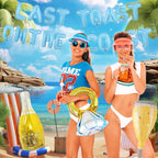 Uniticber Beach Bachelorette Decorations - Last Toast on the Coast Balloons & Banner Kit