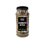 Fizzy Rainbow Belts Bites Retro Sweets Gift Jar - 615g
