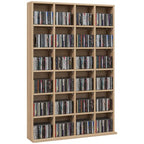 HOMCOM DVD CD Media Storage Rack, Video Display Unit, 89 x 130.5 cm