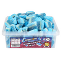 7p Blue Raspberry Slices 700g Tub Sweets