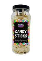 Candy Sticks Retro Sweets Gift Jar