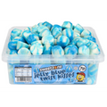 7p Jelly Blue Twist Kisses 700g Tub Sweets