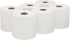 ASPECT Kitchen Rolls Centrefeed (18 Rolls, White) | 2 Ply Embossed Pattern Paper Towels | Strong and Absorbent Tissue Paper | UK Supplier | Wipe Away | Perfect for Commercial & Kitchen Use
