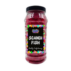 Cherry Fish Gummy Sweets Jelly Retro Sweets Gift Jar - 815g