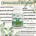 Organic Green Coffee Capsules - Pure Raw Extract for Weight Loss & Energy Boost