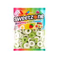 Sour Apple Rings 1kg Bag Sweets