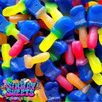Tongue Painters Gummy Tongue Painting Dummies - Retro Sweets in Gift Jar