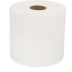 ASPECT Kitchen Rolls Centrefeed (12 Rolls, White) | 2 Ply Embossed Pattern Paper Towels | Strong and Absorbent Tissue Paper | UK Supplier | Wipe Away | Perfect for Commercial & Kitchen Use