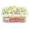 2p Rhubarb & Custard Pencils 700g Tub Sweets
