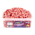 2p Fizzy Strawberry Pencils 700g Tub Sweets