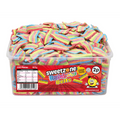 2p Rainbow Belts 805g Tub Sweets