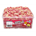 2p Fizzy Cherry Bottles 805g Tub Sweets