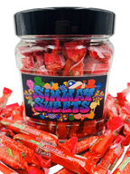 Premium Imported Strawberry Jungle Jollies - Ultimate Chewy Candy Jar - Simway Sweets - 530g, 48 Pieces