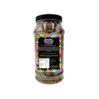 Fizzy Rainbow Belts Bites Retro Sweets Gift Jar - 615g