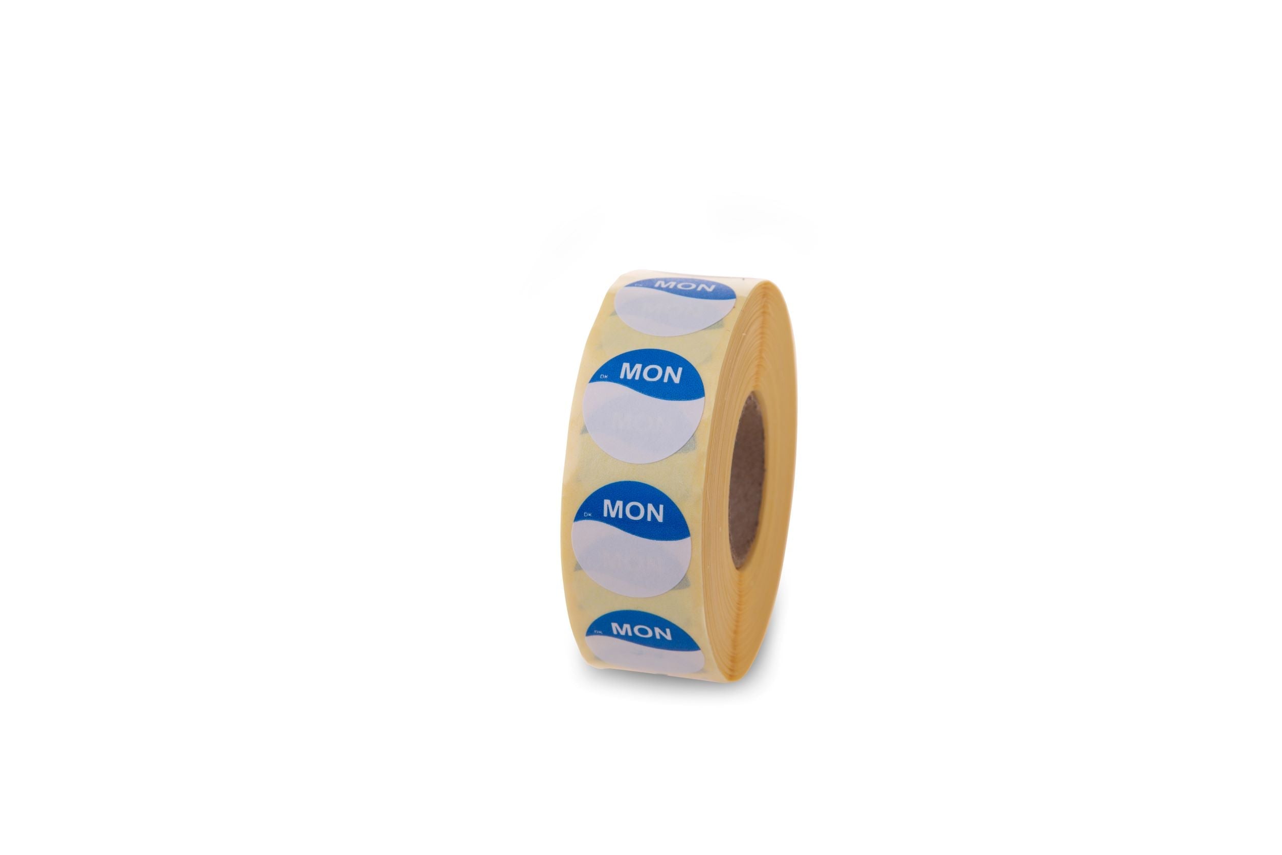 1131991- Monday 19mm Circle Food Rotation Label 1000 Labels Per Roll
